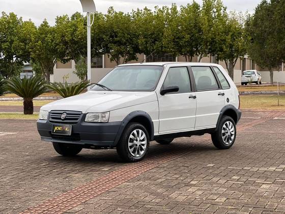 FIAT UNO 1.0 MPI MILLE WAY ECONOMY 8V FLEX 2P MANUAL FIAT UNO 1.0 MPI MILLE WAY ECONOMY 8V FLEX 2P MANUAL